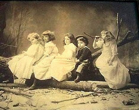 'The Tally-Ho' -- art photo by Herbert Randall, Ann Arbor, 1891.